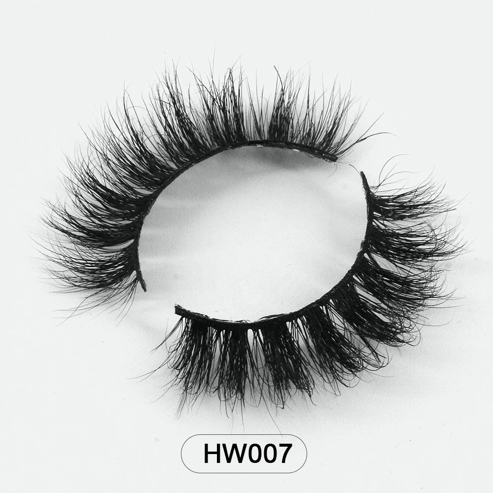 Dropshipping Wholesale Natural Wispy 3d Mink False Lashes Makeup Mink Fake Eyelashes With Soft Band Make-up For Women