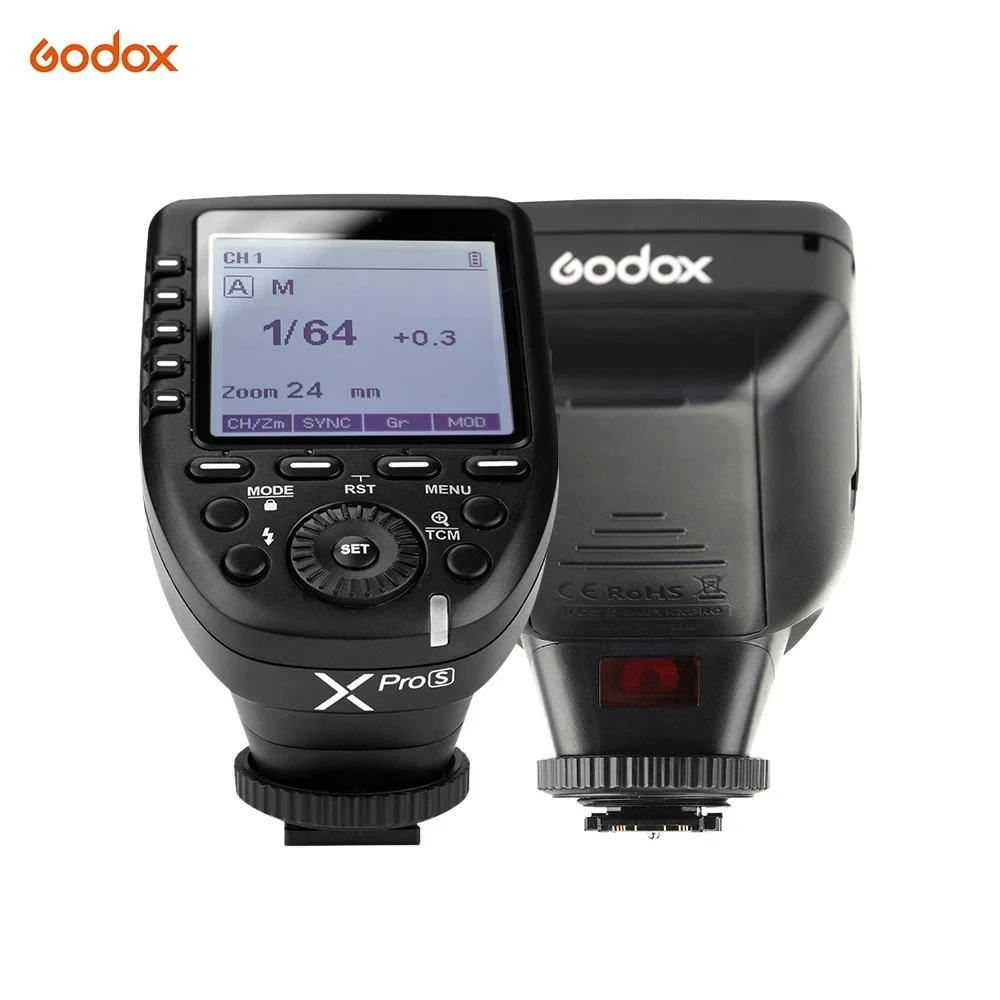 

Godox XproS TTL Wireless Flash Trigger Transmitter 1/8000s HSS For Sony a7 II a77 a99 ILCE-6000L a9 A7R A7RII a350 DSC-RX10DSLR