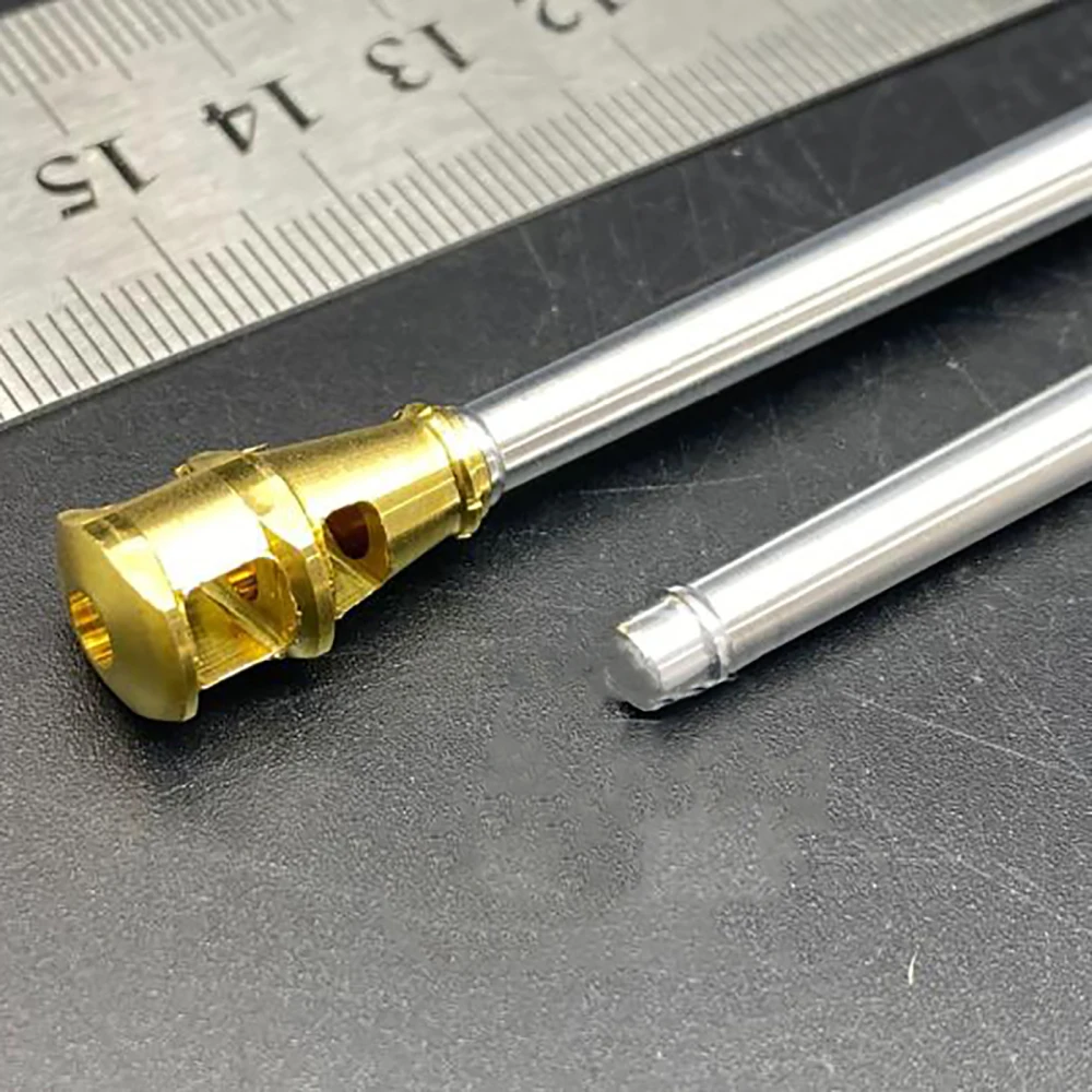 Metal Muzzle Brake Barrel 2 Types 2143 For CYT059 1/35 T29 Tank Model Kits