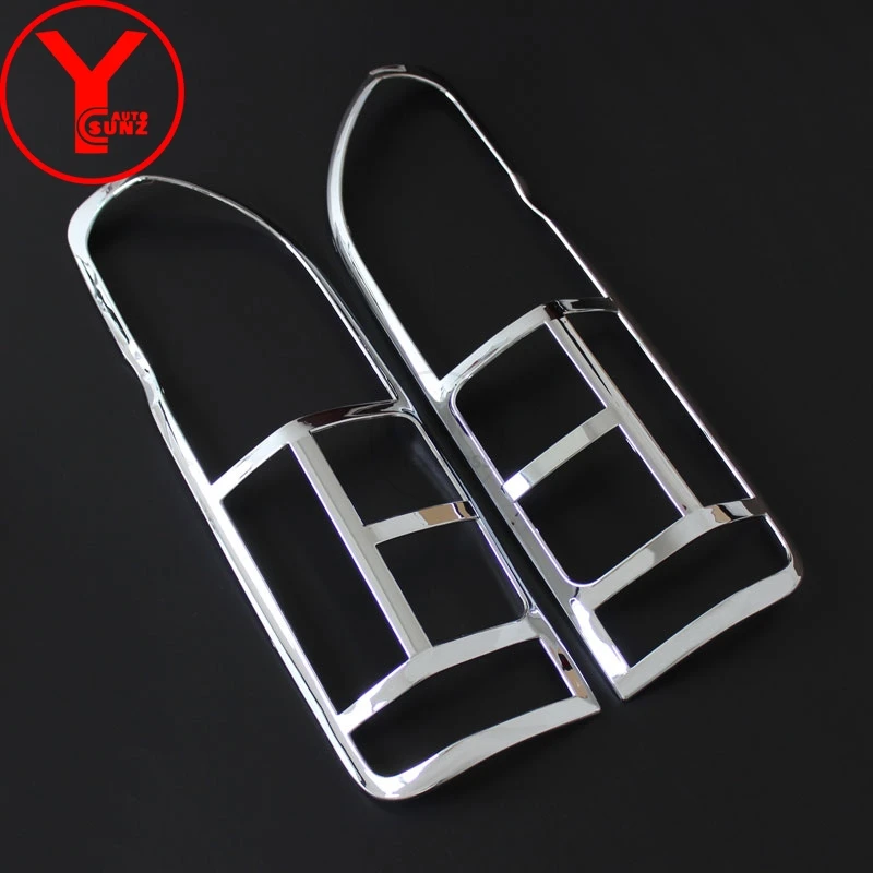 YCSUNZ 2016-2018 abs chrome tail light lamp cover car decoration accessories for Toyota Hiace Commuter van 2016 2017 2018