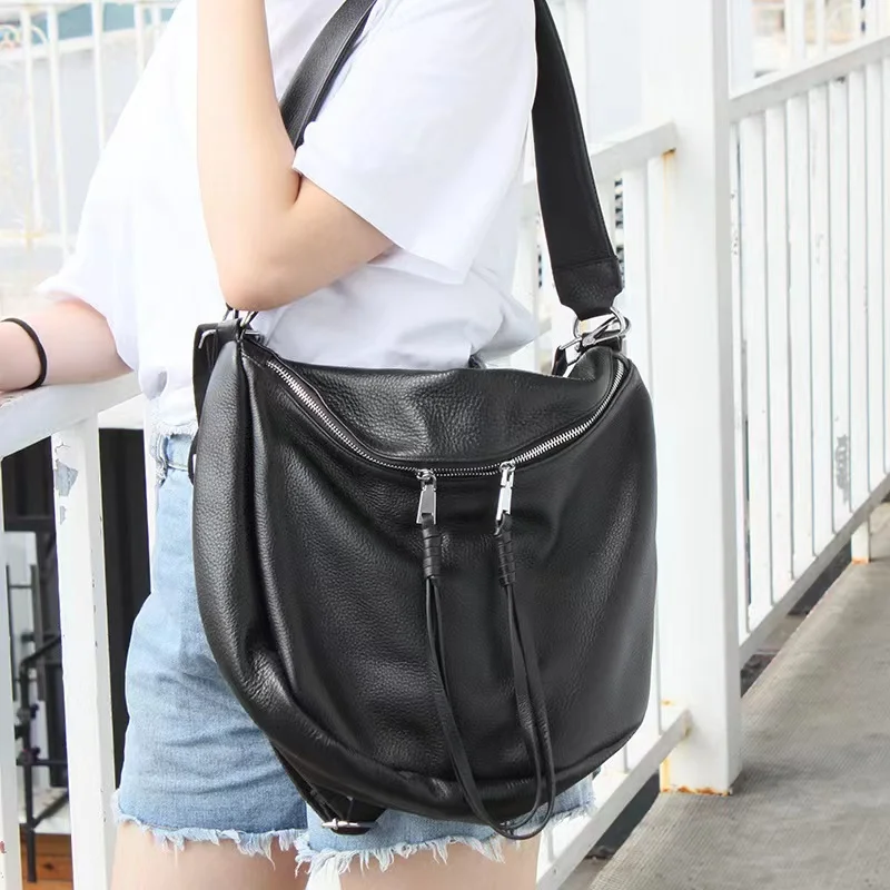 2021 new Korean version of casual large-capacity dumpling bag, lightweight ladies one-shoulder messenger bag, lazy trend