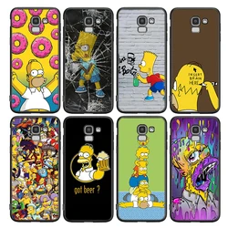 Cool The Simpsons For Samsung Galaxy J8 J7 Duo J6 J5 Prime J4 Plus J3 J2 Core 2018 2017 2016 Silicone Phone Case