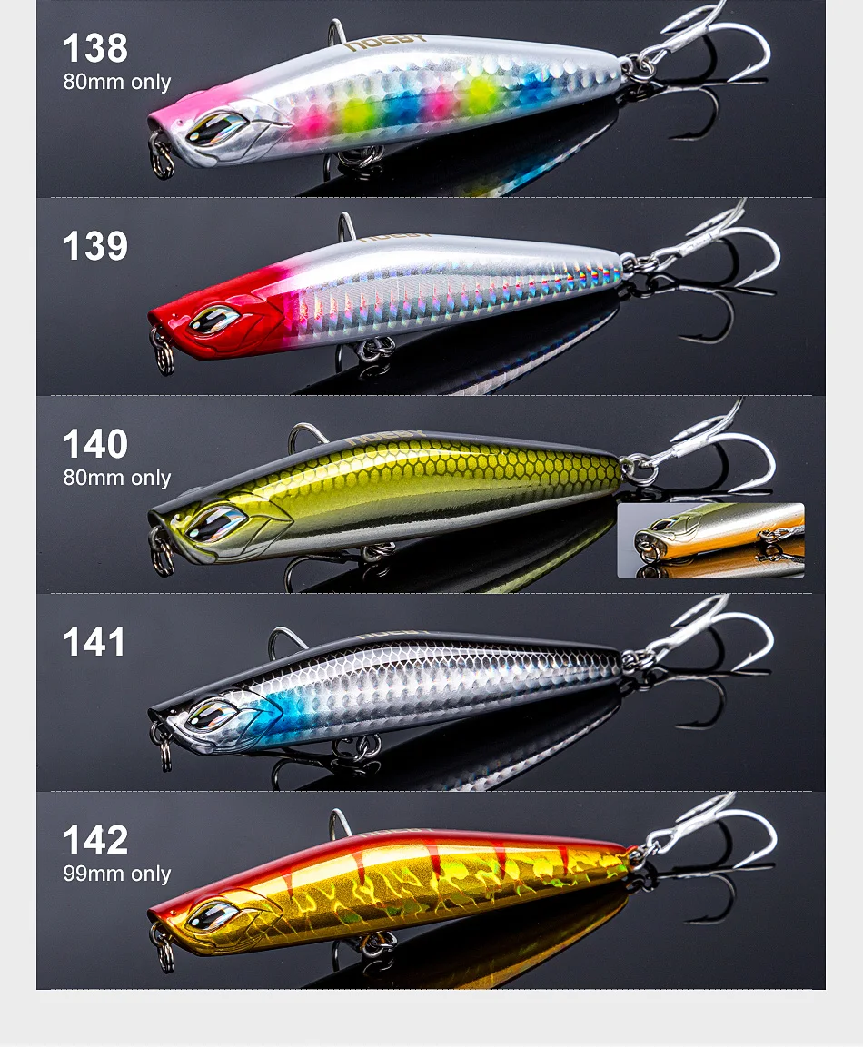 NOEBY Sinkender Stickbait-Köder 99mm 28g/36g Casting-Wobbler Harter Köder Salzwasser-Angelköder – Detail 7