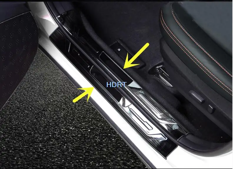 

8 шт., защитная накладка из нержавеющей стали для Subaru XV 2018 2019 2020