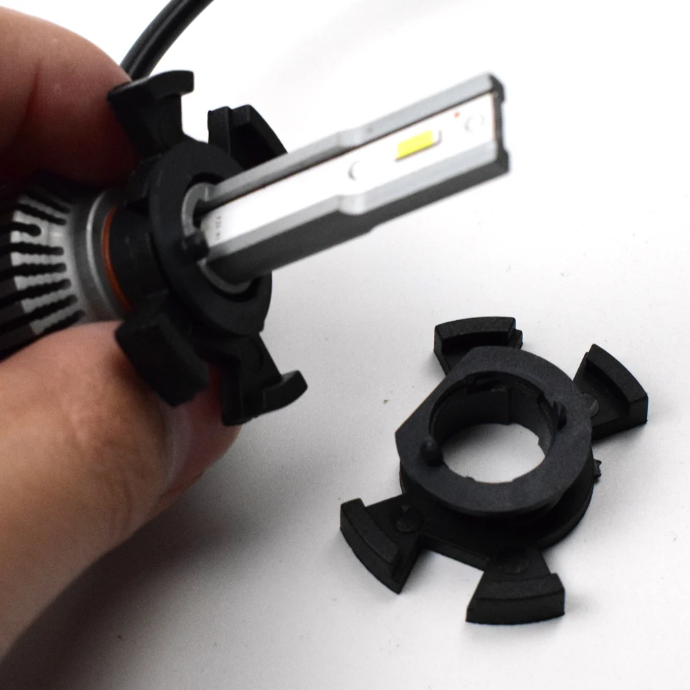 

10pcs adapters H1 LED Headlight Bulbs Holder Adapter Base Retainer For Honda Prelude CR-V Odyssey Acura RSX