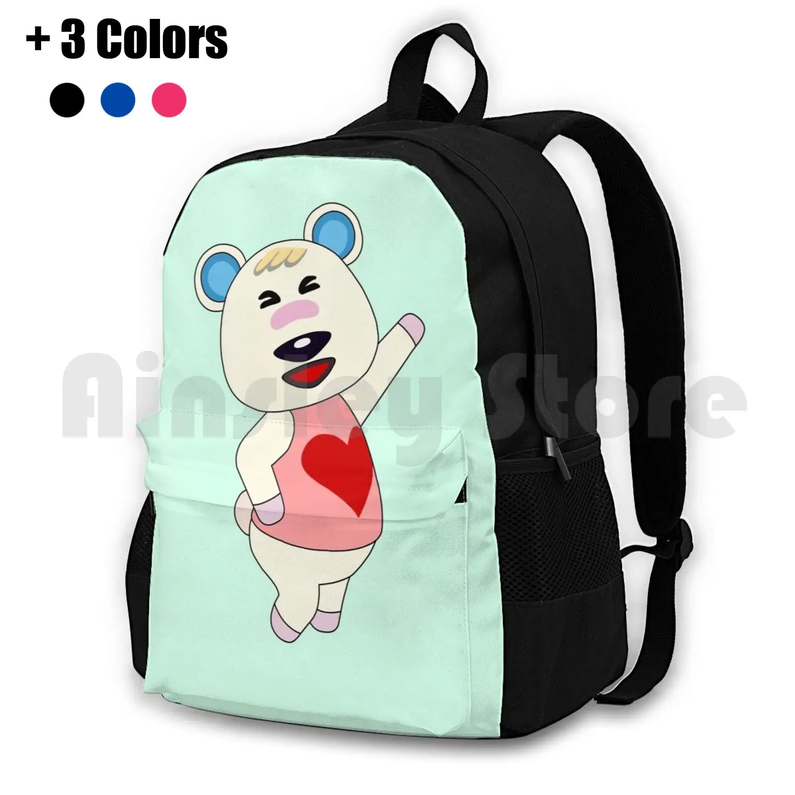 Tutu / Animal Outdoor Hiking Backpack Waterproof Camping Travel Dobutsu No Mori Population Growing Wild World City Folk New