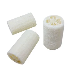 Natural Loofah Luffa Bath Shower Wash Body Pot Bowl Sponge Scrubber