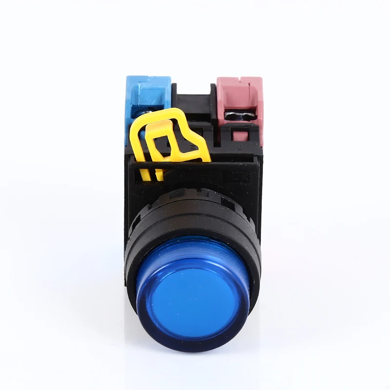 22mm IDEC Similar LED Push Button Switch High Head Illuminated Momentary or Latching Waterproof IP65