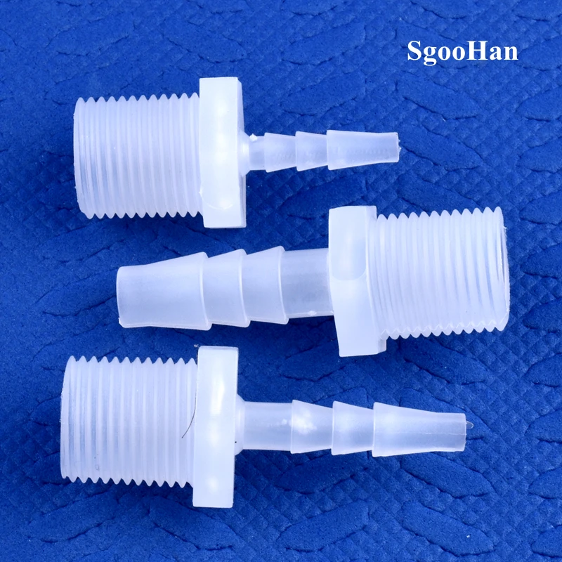 5~200pcs G3/8 Thread To 3.9~12.7mm PP Pagoda Direct Connectors Aquarium Tank Air Pump Adapter Micro Irrigation Water Hose Joints