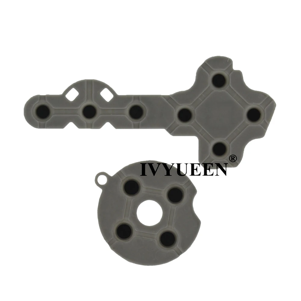 IVYUEEN 100 Sets for Microsoft Xbox 360 Controller Conductive Rubber Silicone Contact Pads D-Pad Buttons Repair Parts