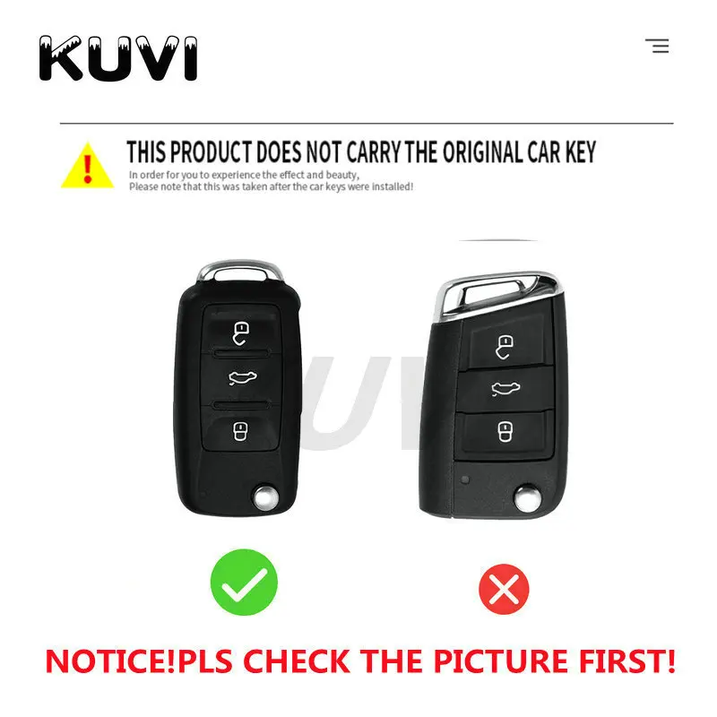 Leather TPU Car Key Case Cover For Volkswagen VW Polo Golf Passat Tiguan Beetle Caddy T5 Up Eos Skoda Octavia Seat Leon Altea