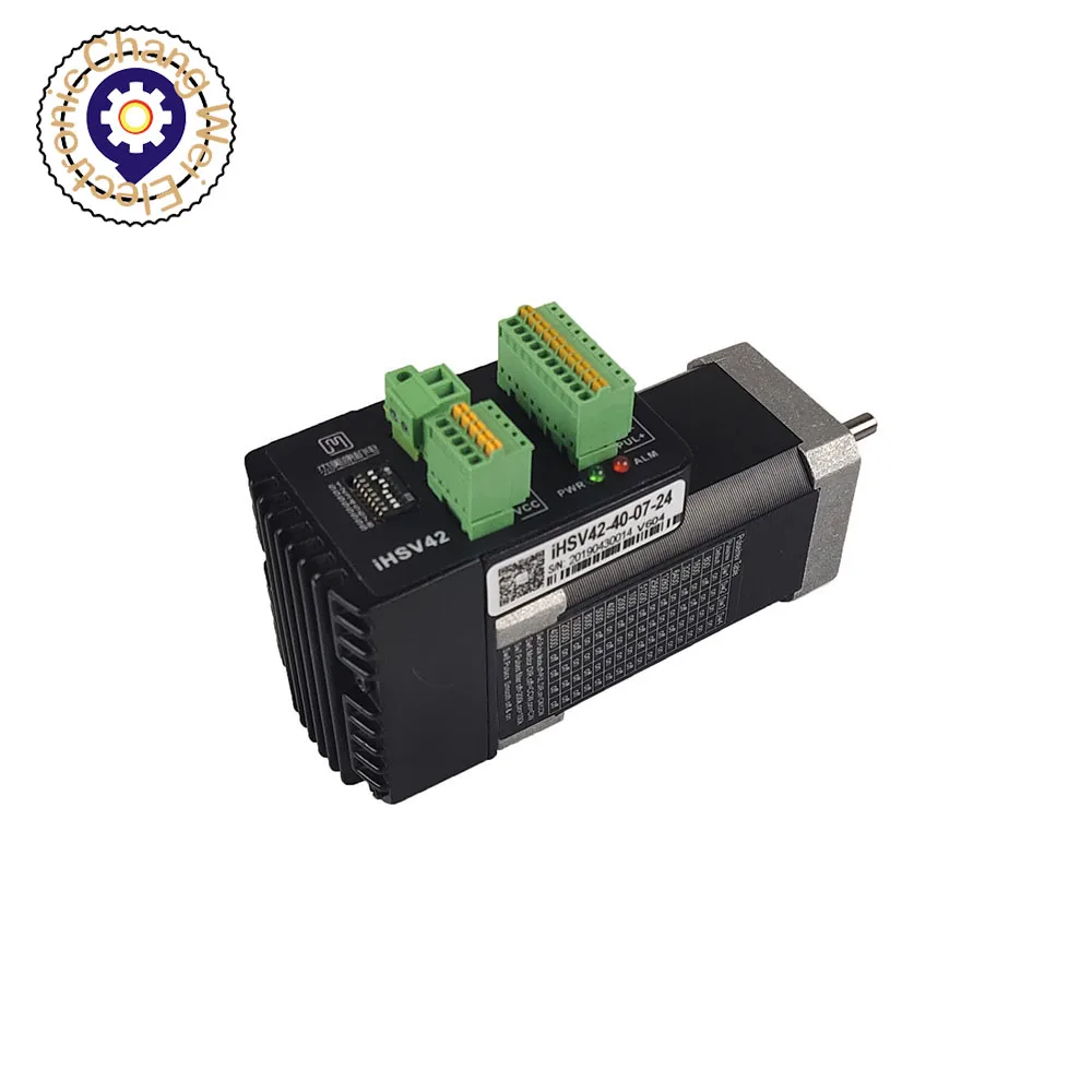 IHSV42-40-07-24Drive Control Integrated Servo Motor 42 Integrated DC Servo Motor Nema17 78W 0.185NM 1000 Line Encoder 20-36VDC