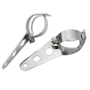 Universal Motorcycle Headlight Mount Bracket Bracket Support Farol, Engine Adjustable Fork, Ear Chopper, 27-36mm, 38-48mm 12 Main Sales Spring Handa City Bags - №6