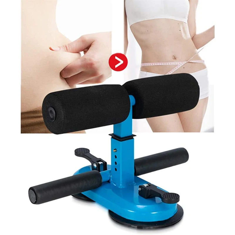 Home Gym Fitness Suction Cup Sit-Up Cushion Stand Bars Abdominal Muscle Training Body Shaping Building Bar