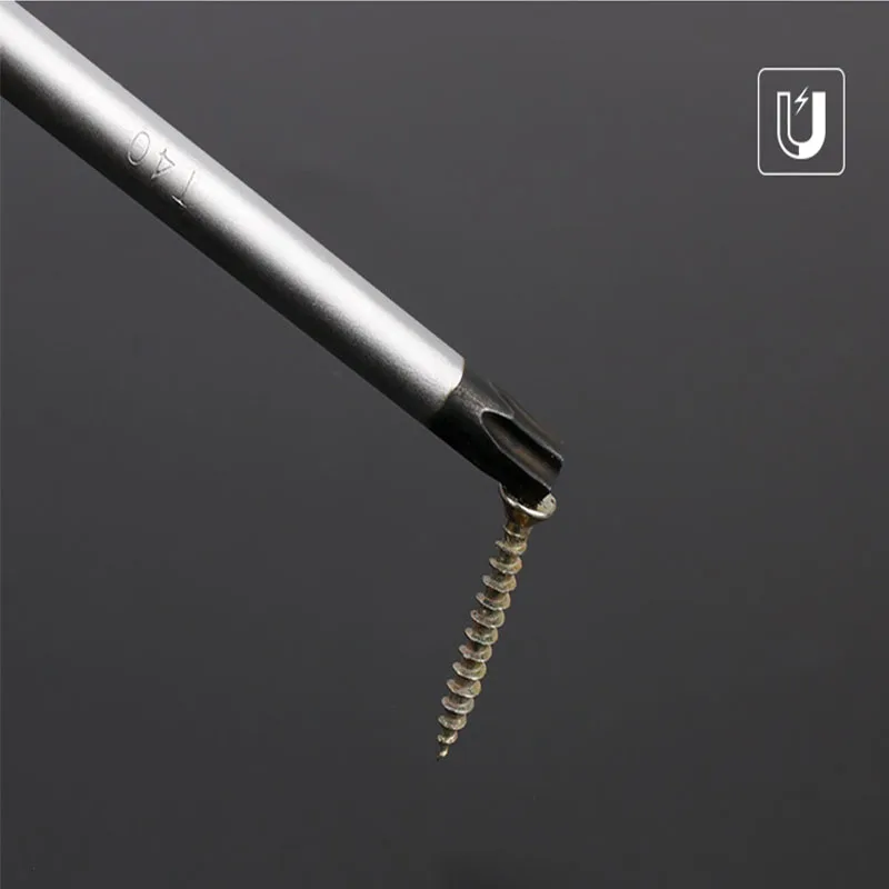 Set di cacciaviti da 6 pezzi/8 pezzi con punta magnetica scanalata e cacciavite Torx Phillips manico isolato CR-V utensili manuali domestici multifunzione