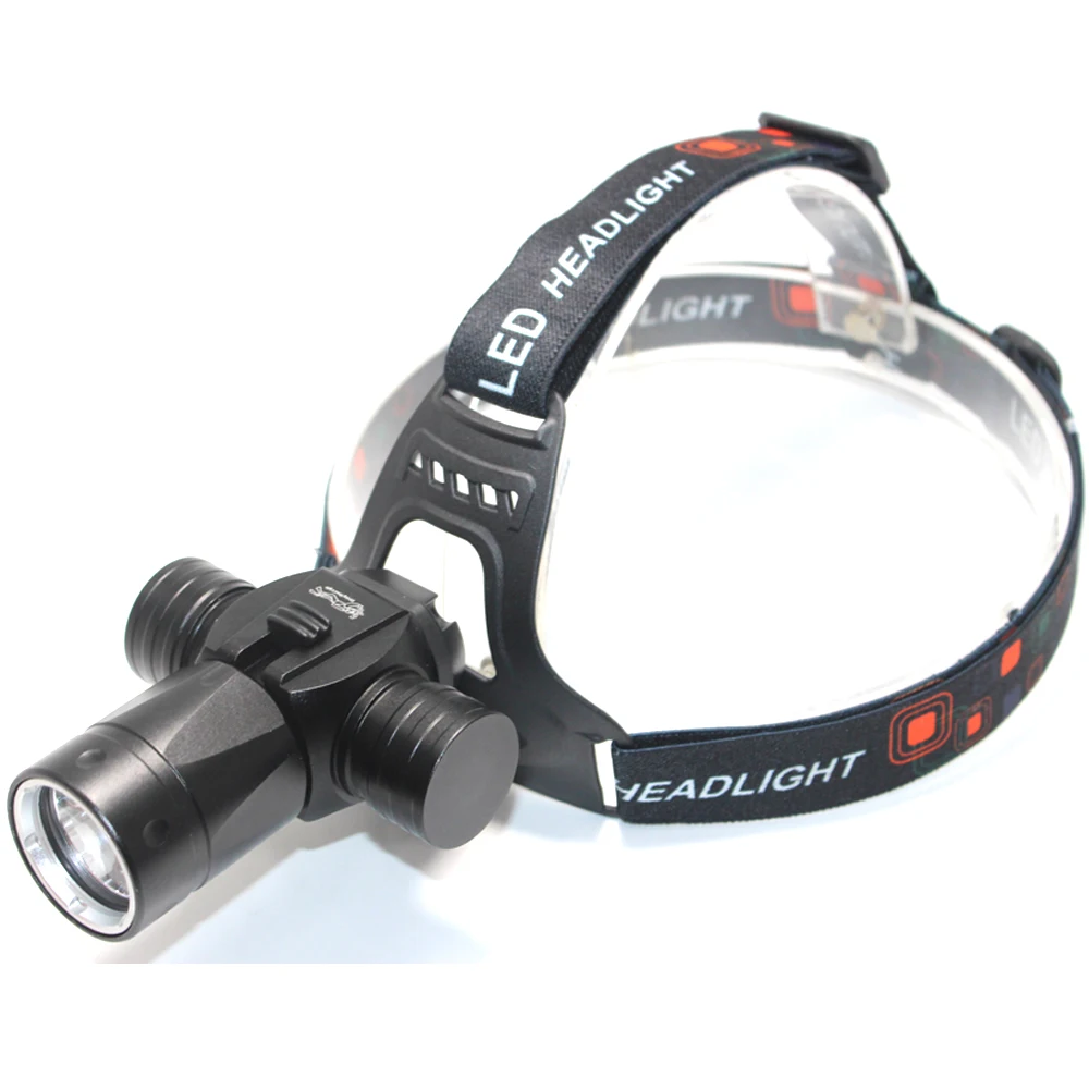 5000 lumen Underwater 100M diving Headlights L2 scuba diving flashlight Stepless Dimming 18650 Fishing Fill light