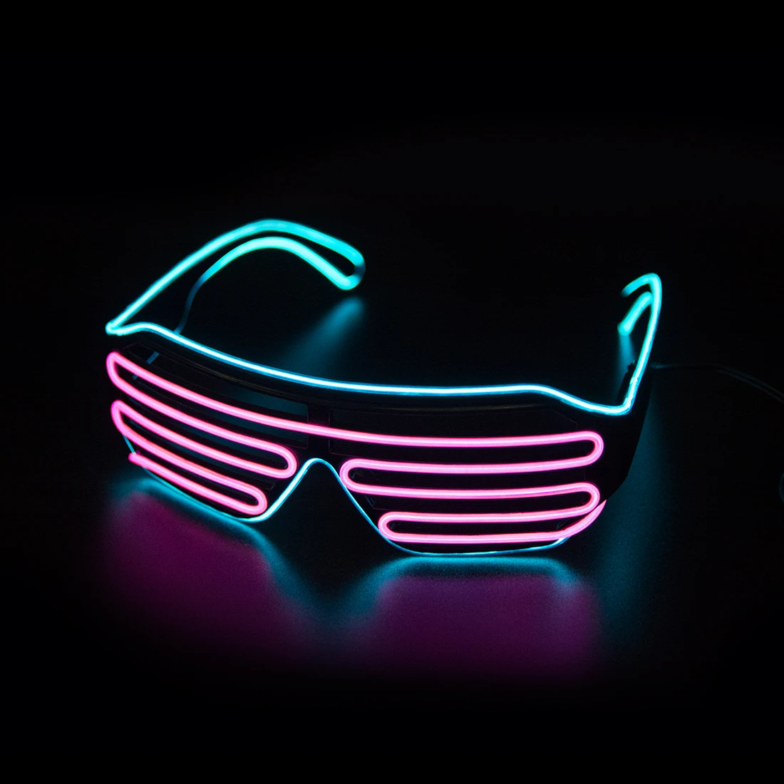 

Glowing Glasses LED Gafas Luminous Bril Neon Christmas Glow Sunglasses Flashing Light Glass For Party Supplies Prop Costumes Pop