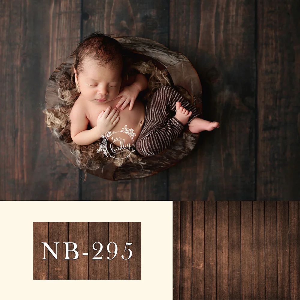 Wood Floor Backdrop Vintage Wooden Photography Background Newborn Portrait Photo Shoot Backgrounds Accessories Photo Studio Prop