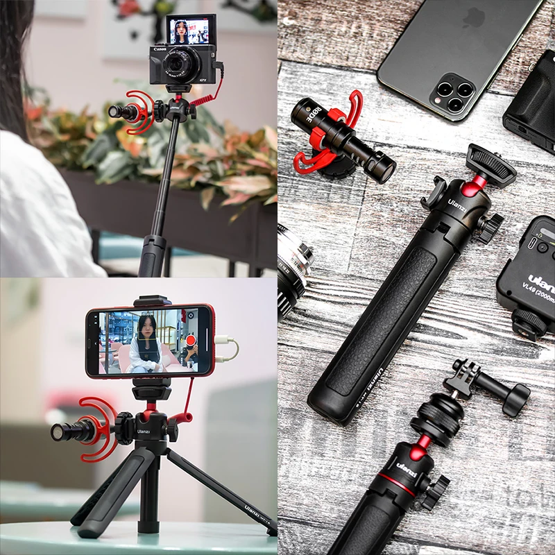 Foldable Tripod with Cold Shoe 5