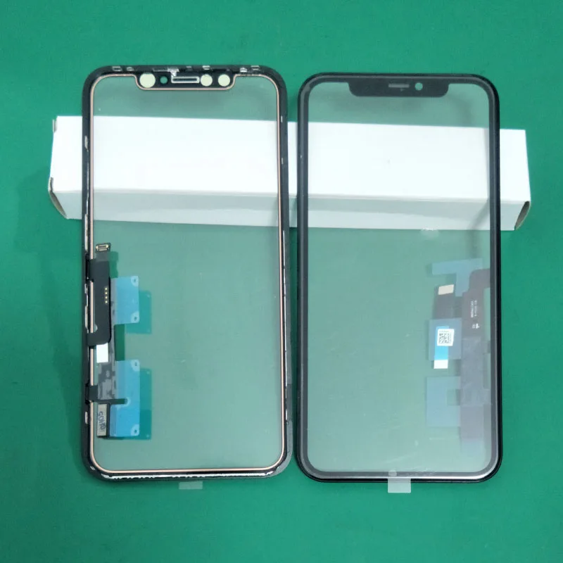 5pcs similar original tested lcd touch sensor glass digitizer with frame+oca for iphone xr 11 screen cover repair