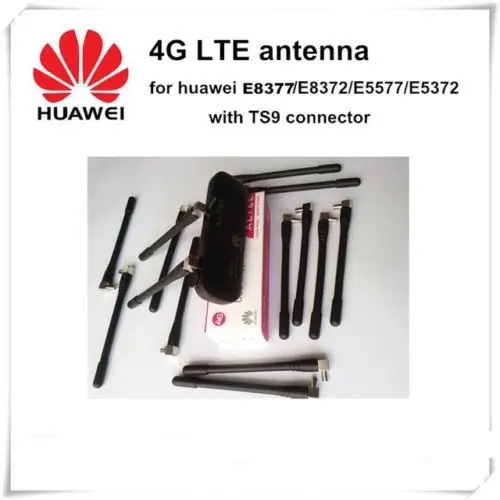 Antena amplificadora do conector 4g lte ts9 5dbi para huawei e8372 e5577 e5573 e5372