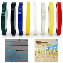 5rolls/set  desktop positioning tape marking tape whiteboard color discrimination warning drawing grid line