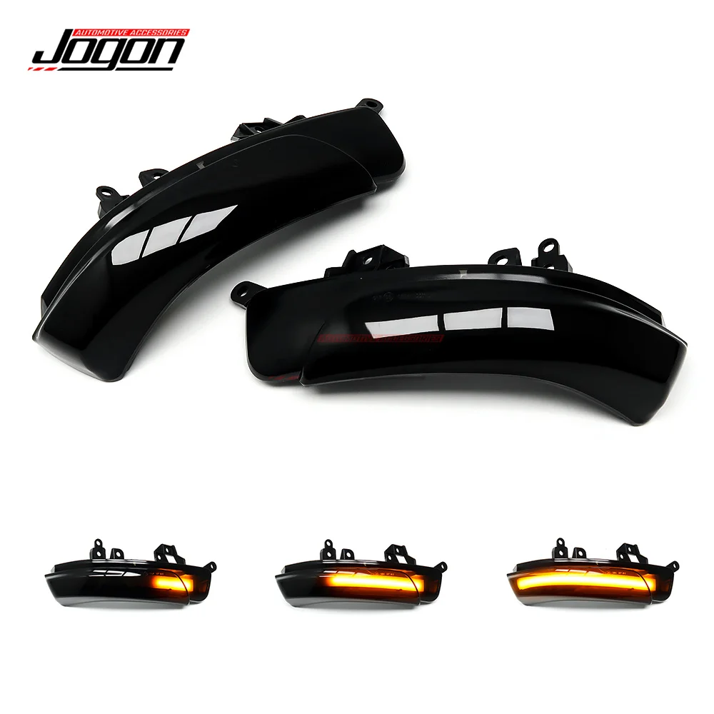 Dynamic LED Turn Signal Light Mirror Sequential Lamp For Toyota Reiz Camry Crown Mark X Wish Avalon Venza Passo 2008-2016