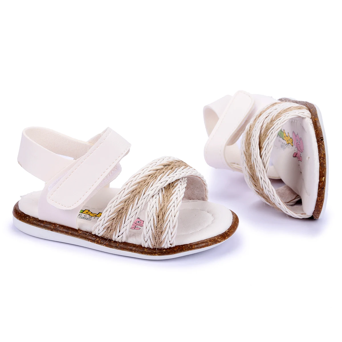 

Kiko Lf 2150-54 Orto pedik Girl Kids First Step Sandals Slippers