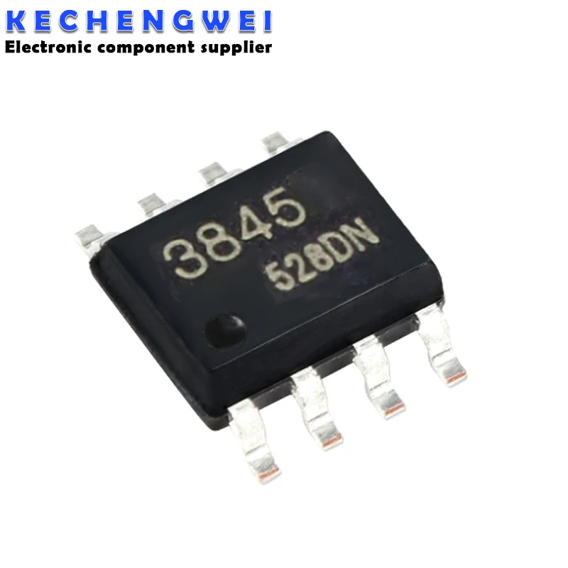 10 sztuk UC3845 SOP-8 UC3845B 3845B 3845 3845 SOP8 SMD nowy i oryginalny Chipset IC