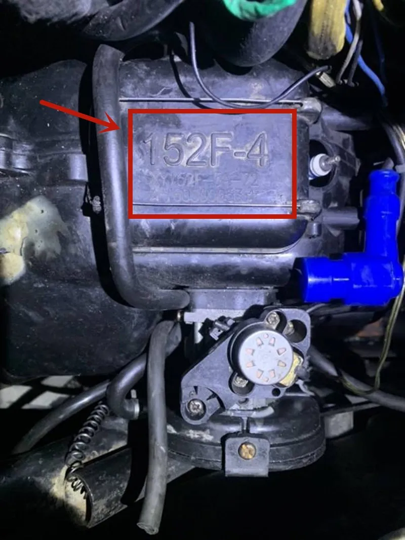 152-4 vergaser Carb Fit Für 152F-4 1kw Digital inverter motor/Benzin motor ersatz teile