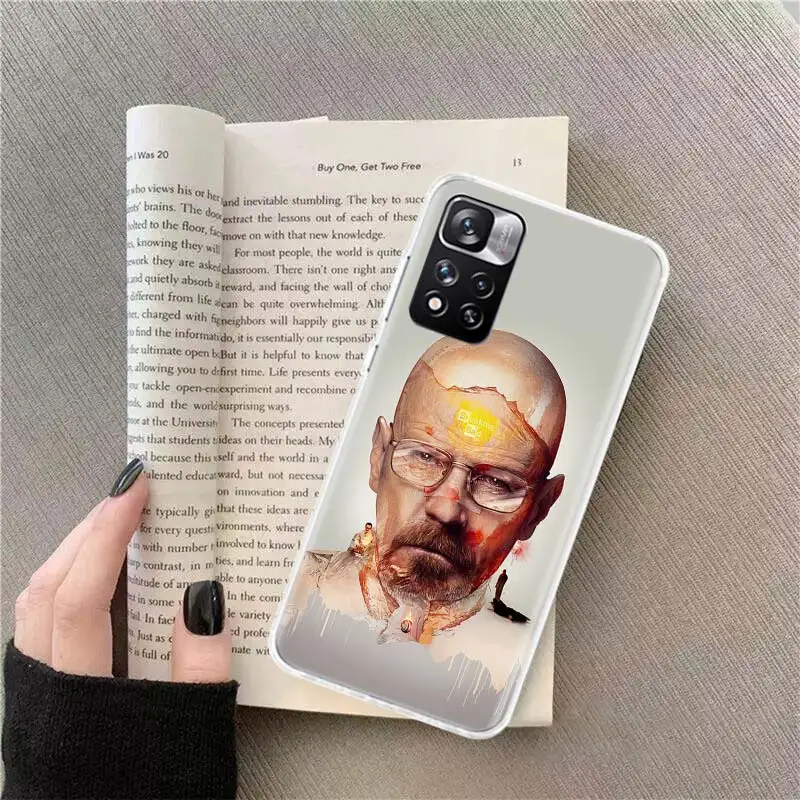 Breaking Bad Deadly poison master Phone Case For Xiaomi Mi 13 11T 11 Ultra 11i 12 12T Pro 12X 10T 10 Lite 5G 9 9T 8 5X 6X Cover