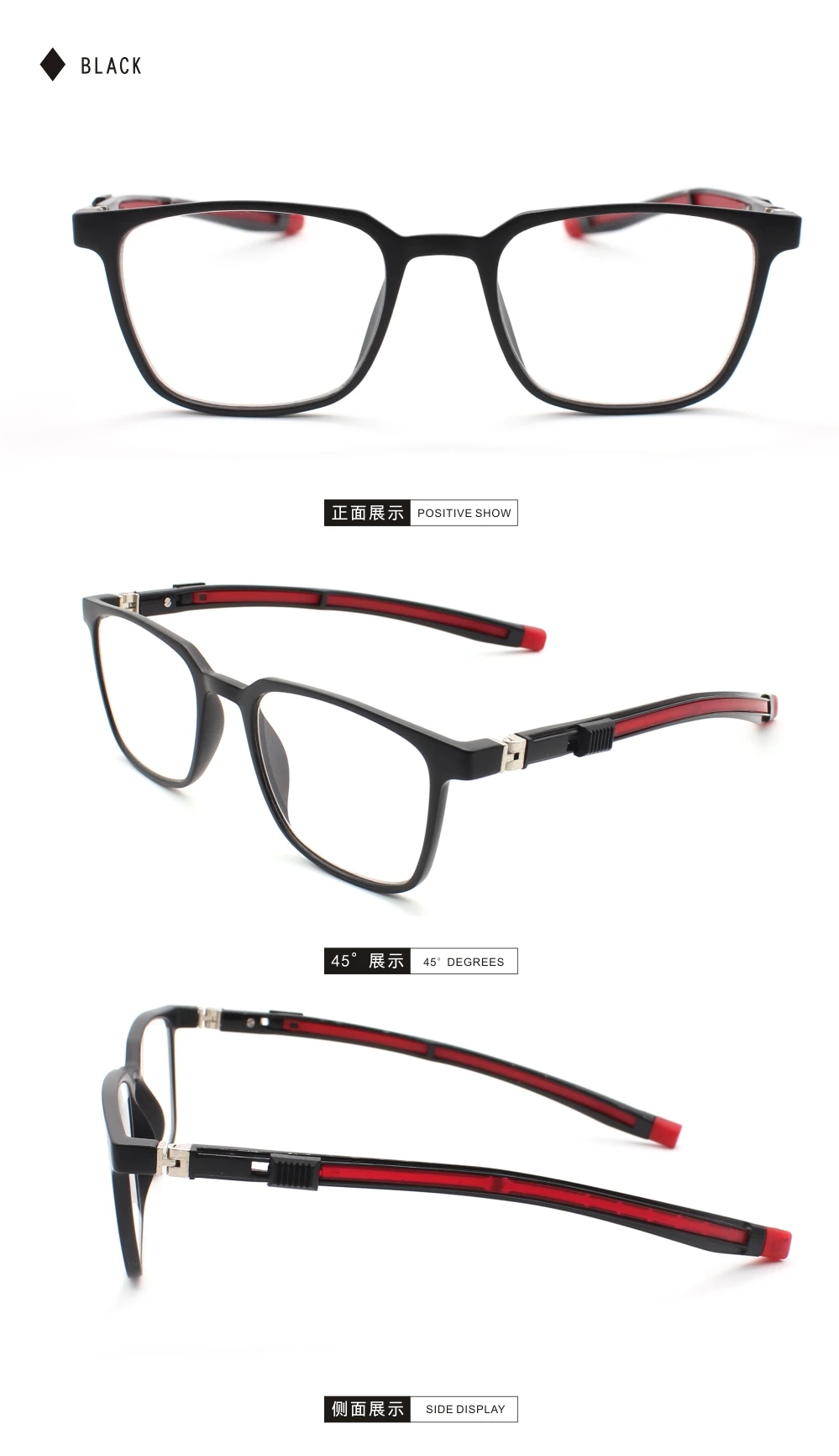 Tr90 Leser Lesebrille Herren Magnet Tragbare Dioptrien Hängender Hals 1,0 1,5 2,0 2,5 3,0 3,5 – Detail 11