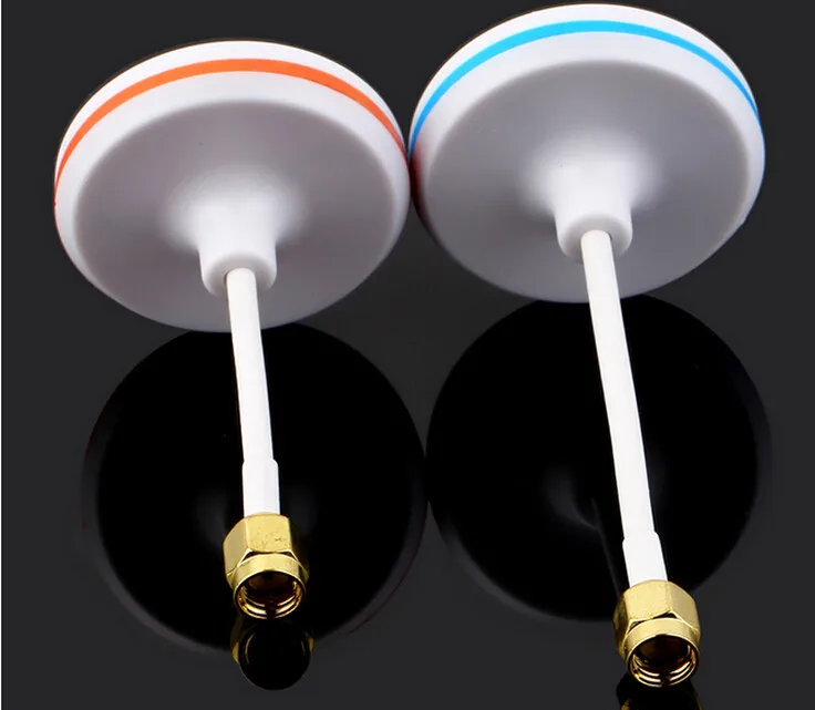 2 pz/lotto 5.8GHz Circolare Polarizzata Fungo trasmettitore ricevitore Antenna SMA Set Tx/Rx per FPV Aerea RC drone