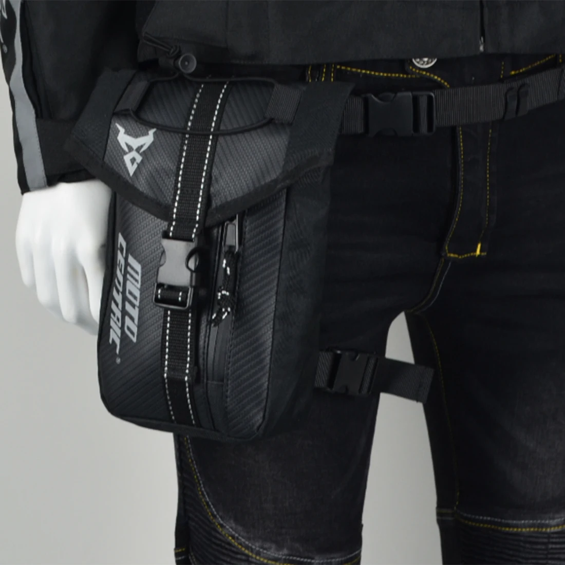 Men Drop Leg Bags Waist Pack Waterproof Oxford Travel Cell/Mobile Phone Case Purse Motorcycle Fanny Pack Hip Belt Thigh Bag