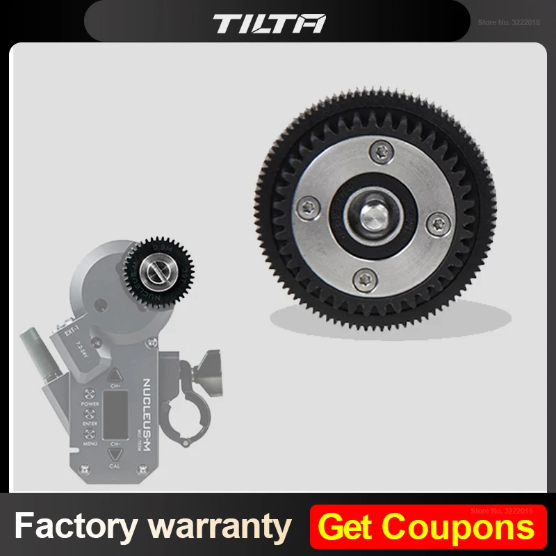 TILTA Nucleus-M Accessories Motor Mod Motor Gears WLC-T03-BR-15 Rod Mount WLC-T03-MRA Quick Release Hand Grip Bridge