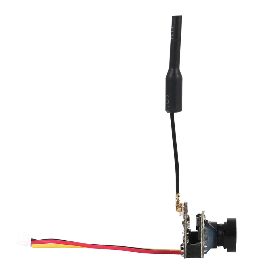 كاميرا RC صغيرة FPV AIO 5.8G 25MW 40CH 800TVL، مرسل LST-S2+ مع أجزاء OSD لطائرات السباق بدون طيار - 5