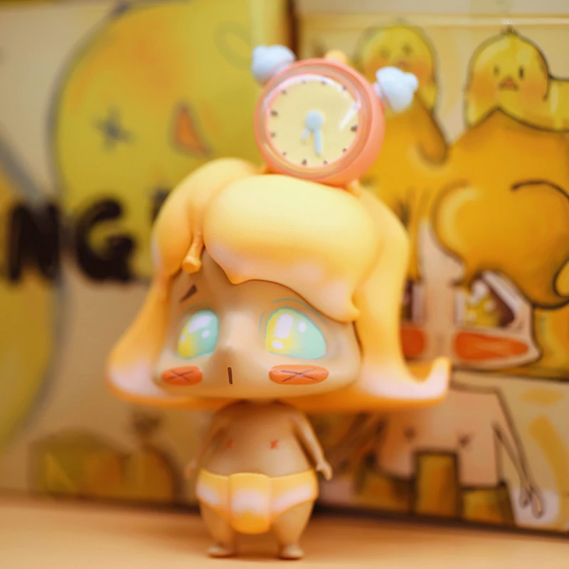 MOOROO Sleepwalking Blind Box Toy Caja Ciega Blind Bag Anime Character Cute Desk Deco Fairy Model Girl Birthday Gift Mystery Box