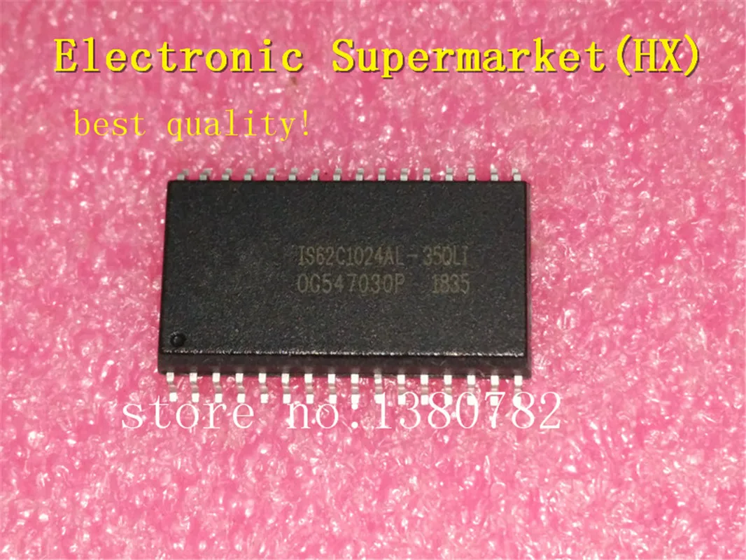 

Free shipping 10pcs/lots IS62C1024AL-35QLI IS62C1024AL-35QL IS62C1024AL-35 IS62C1024AL IS62C1024 SOP-32 IC in stock!