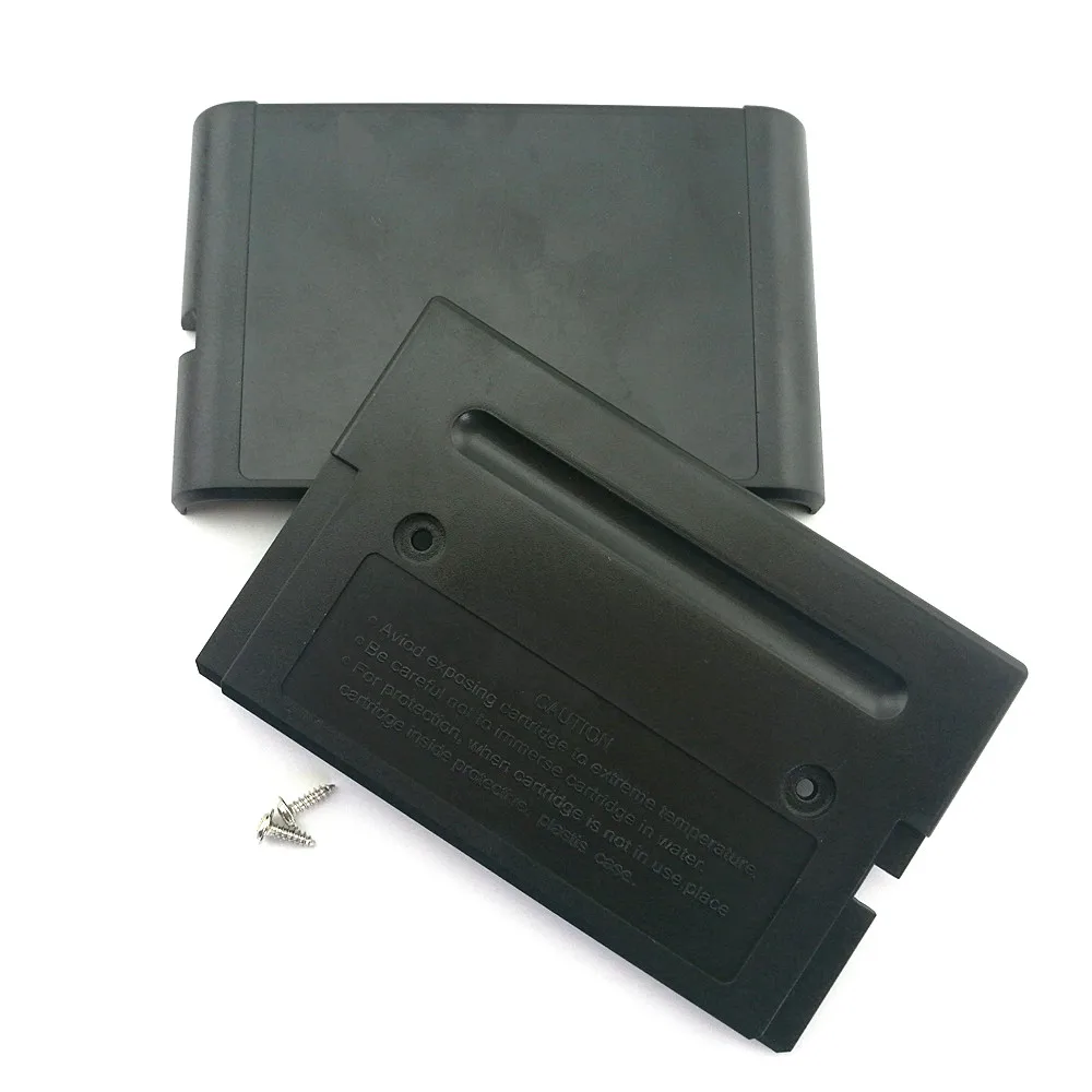 

100pcs EU/US Shell Game Cartridge Replacement Plastic Shell for 16 bit MD Game Card For Sega Mega Drive For Genesis