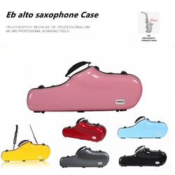 High-Grade Glass Steel Saxophone Case, Fiber Reinforced Plastic Drop, ABS Eb Alto Saxophone Bag, Saxophone Accessories