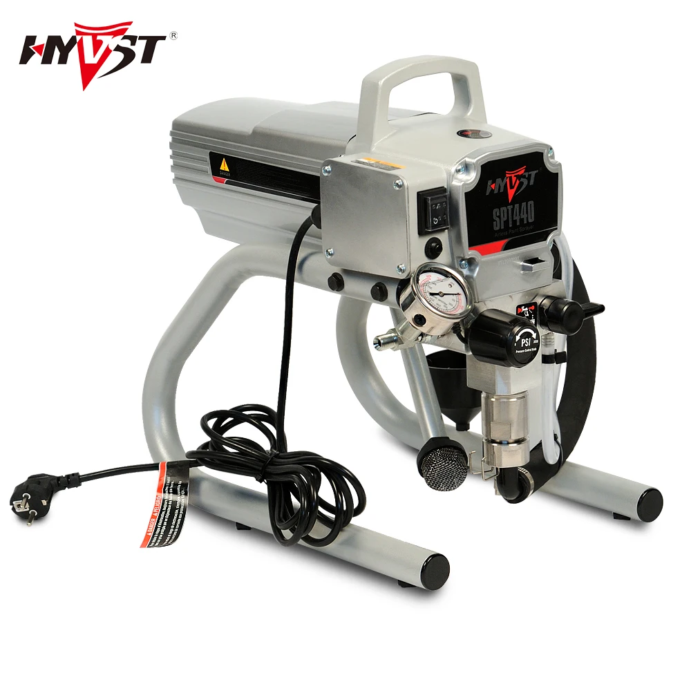 HYVST SPT440อเนกประสงค์ Airless Paint Sprayer อุปกรณ์สีลูกสูบปั๊ม Airless Paint Sprayer สำหรับ Home Decorator