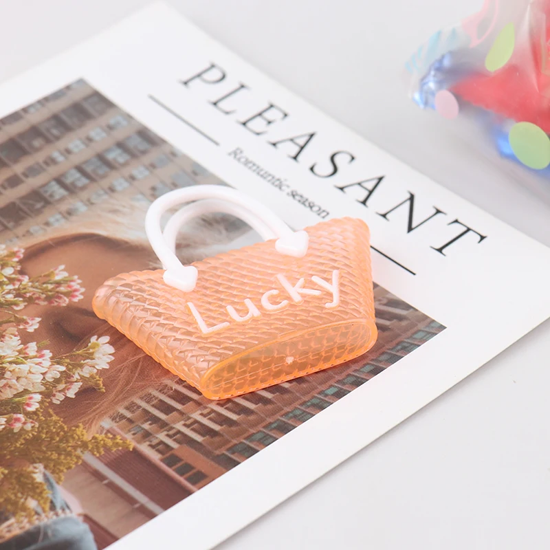 3 Pcs/lot Fashion Princess Doll Handbag Bag Dolls Accessories Children Simulation Mini toys