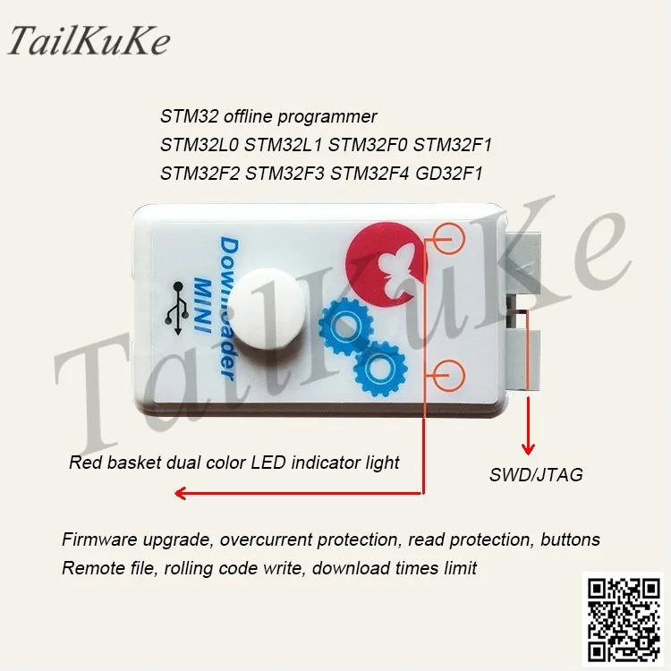 

STM32 Offline Downloader Offline Programmer NDownloader Burning