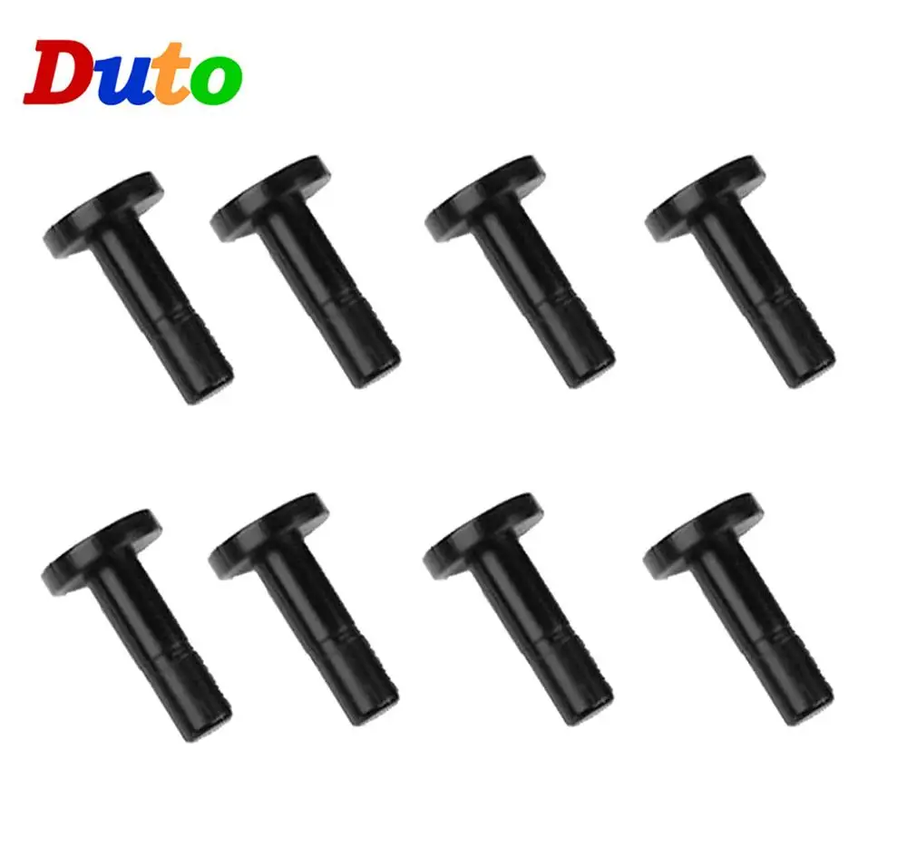 10pcs 6.35mm Straight end Plug End Cap 1/4 Inch Hole Seal Stoppers leakproof Slip-Lock  Tees Blocked Tool RO water