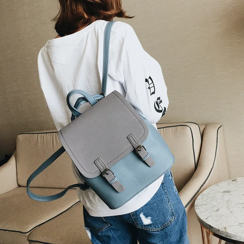 Mini Backpack Women PU Leather Shoulder Bag For Teenage Girls 2020 New Fashion Small Bagpack School Bag Ladies Casual Backpack