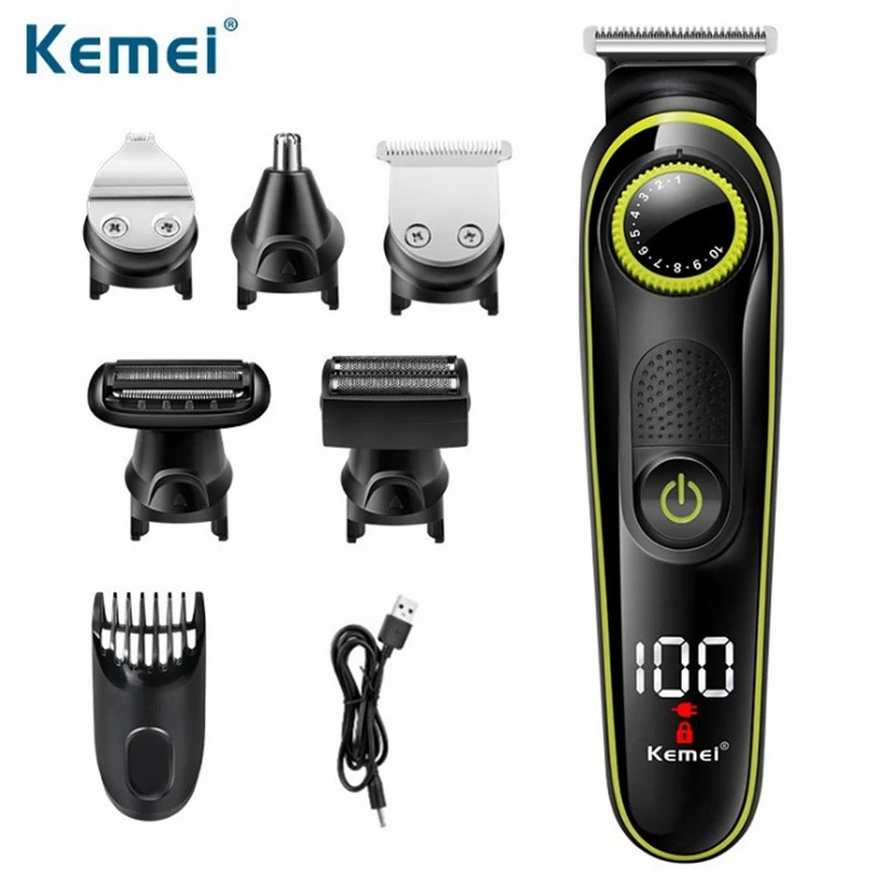 Professional Hair Trimmer for Men All-in-one Facial Body Electric Shaver Hair Clipper Beard Trimmer Hair Cutting Machine