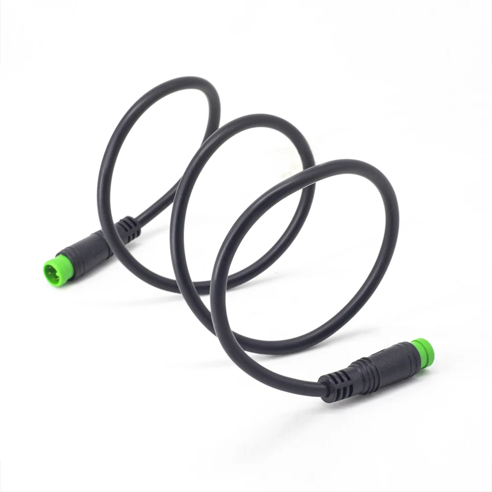 Onature-Cable de extensión de pantalla para bicicleta eléctrica, conector macho/hembra para pantalla de Bafang, accesorios