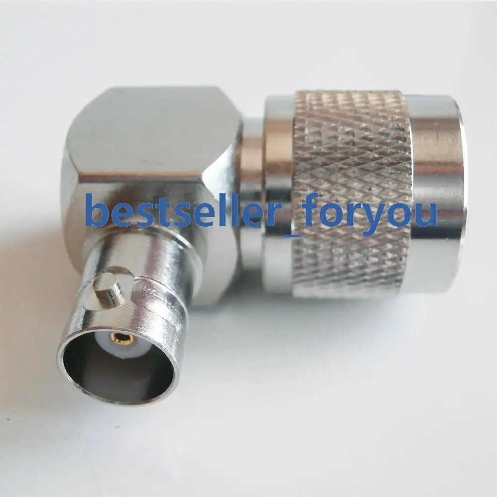 UHF Male PL259 PL-259 To BNC Female Right Angle 90 Degree L Shape Type Adapter