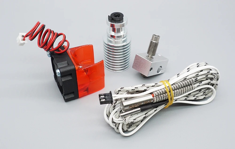 E3D V6 Hotend Kit Ganzmetall Voron Hochtemperatur 300 ° C 0,4/1,75 mm 12 V 24 V J-Kopf-Fernbedienung Proximale Extruder 3D-Druckerteile – Detail 19