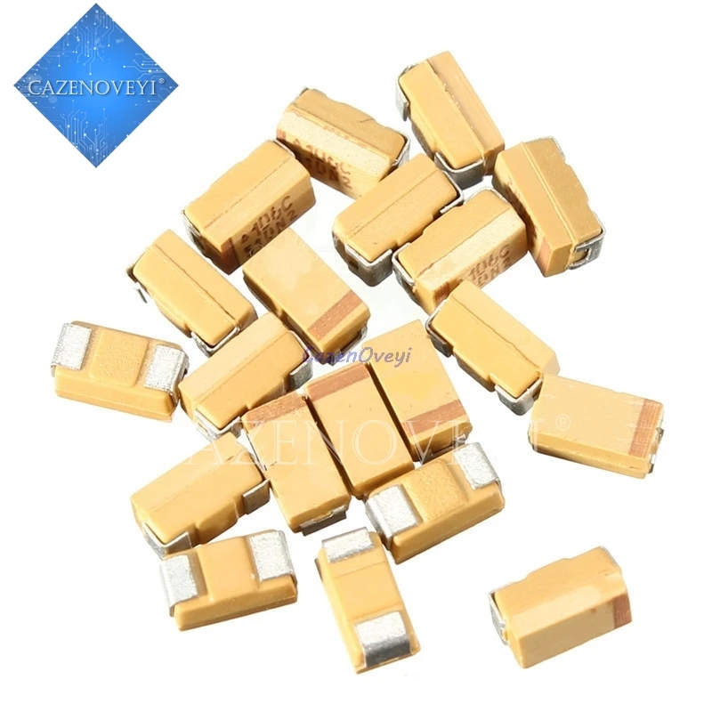 

20pcs/lot A 3216 10uF 16V 106 106C SMD tantalum capacitor